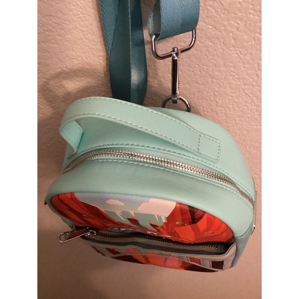 Loungefly Disney Pixar Cars Firewall Falls Convertible Mini Backpack - Picture 5 of 7